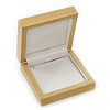 Luxury Wooden Natural Pine Jewellery Presentation Box (Earrings, Pendant, Brooch)
