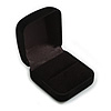 Black Velour Ring/ Stud Earring Gift Box