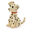 Dalmatian Dog Costume Brooch