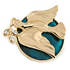 Gold Plated 'The Dove Of Peace' Brooch