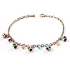 Rainbow Cube Fashion Necklace