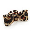 Large Animal Print Acrylic 'Bow' Ring