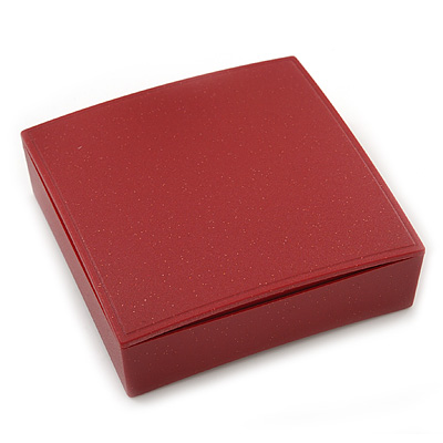 Glitter Red Earrings/ Brooch/ Pendant/ Set Jewellery Box - main view