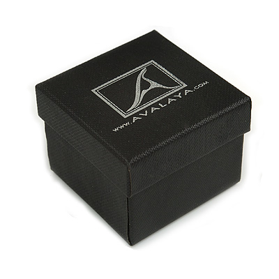 Black Basic Card AVALAYA Ring/ Small Brooch/ Stud Earrings Gift Box
