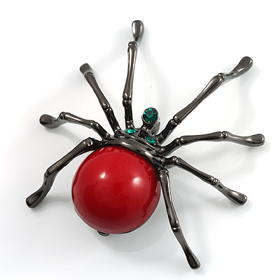 Giant Spider Fashion Brooch - main view