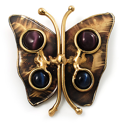 'Ancient Butterfly' Ethnic Brooch - main view