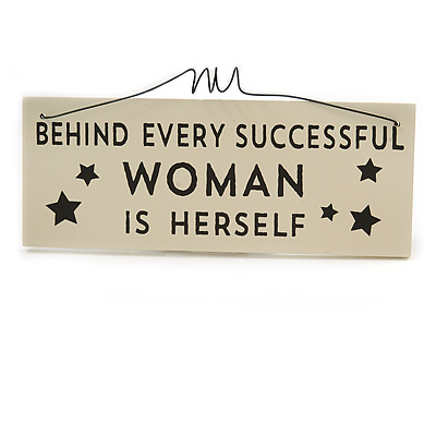 Funny Friends Relationship Successful Woman Family Relatives HUSBAND WIFE WORK BOSSY Quote Wooden Novelty Plaque Sign Gift Ideas