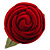 Red Rose Gift Box for Small Rings (with white ribbons) - view 6