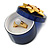Glitter Blue Bow Ring Jewellery Box - view 2