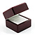 Luxury Wooden Style Mahogany Ring Box - view 6