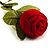 Red Rose Gift Box for Small Rings - view 8