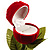 Red Rose Gift Box for Small Rings - view 5