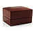 Luxury Wooden Dark Brown Mahogany Wedding Ring Box - view 7