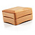 Natural Pine Wood Box for Earrings - view 4