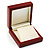Genuine Beech Wood Jewellery Presentation Box (Earrings, Pendant) - view 2