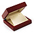 Genuine Beech Wood Jewellery Presentation Box (Earrings, Pendant) - view 3