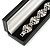 Black Leatherette Bracelet/ Pendant/ Watch Jewellery Box - view 5