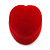Small Red Velour Heart Ring Jewellery Box - view 7