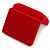 Luxury Red Velour Wedding Two Ring Box (Rings Are Not Included) - view 5