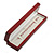 Luxury Red Cherry Stylish Matte Wooden Style Box for Bracelets/ Pendants - view 3