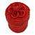 Ring/ Pendant/ Earrings Red Glass Bead Handmade Box - view 7