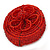 Ring/ Pendant/ Earrings Red Glass Bead Handmade Box - view 4