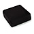 Large Square Black Velour Brooch/ Pendant/ Earrings Jewellery Box (Jewellery Not Included) - view 5