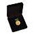 Large Square Black Velour Brooch/ Pendant/ Earrings Jewellery Box (Jewellery Not Included) - view 3