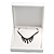 Luxury Large Wooden Snow White Gloss Necklace/ Pendant/ Set/ Brooch/ Earring Box (Necklace is not included) - view 2