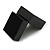 Luxury Wooden Black Gloss Wedding Double Ring/ Stud Earrings Box (Rings are not included) - view 6
