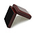 Luxurious Mahogany Gloss Wood Jewellery Presentation Box (Earrings, Brooch, Bracelet, Pendant) - view 11