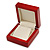 Luxury Wooden Red Mahogany Gloss Earrings/ Pendant Box (Earrings are not included) - view 6