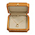 Victorian Style Luxury Wood Oak Gloss Jewellery Presentation Box (Earrings, Pendant, Bracelet, Brooch) - view 4
