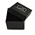 Black Basic Card AVALAYA Ring/ Small Brooch/ Stud Earrings Gift Box - view 4