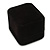 Square Black Velour Ring/ Stud Earring Gift Box - view 4