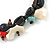 Multicoloured Ceramic Bead, Shell Bracelet - 17cm L (For Small Wrist) - view 3