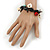 Multicoloured Ceramic Bead, Shell Bracelet - 17cm L (For Small Wrist) - view 2