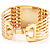 Stylish Gold Fashion Bangle Bracelet - view 2