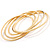 5Gold Intertwined Fashion Bangle Bracelets - view 4