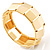 Gold Geometrical Fashion Bangle - view 3
