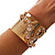 Queen Cleopatra Snake Fashion Bangle Bracelet - view 5
