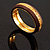 Wooden Fashion Bangle With Gold Embossed Trim - view 5