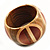 Boho Mod Wooden Bangle 