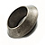 Chunky Metal Round Bangle (Antique Silver) - view 3
