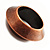 Chunky Metal Round Bangle (Copper) - view 4