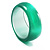 Oversized Pearlescent Grass Green Resin Bangle - view 4