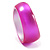 Oversized Pearlescent Pink Resin Bangle - view 4