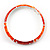 Crystal Orange Enamel Flex Bracelet - view 3