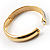 Gold Plated Clear Crystal Bangle Bracelet - view 8