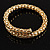 Rope Style Flex Bangle Bracelet (Gold Tone) - view 11